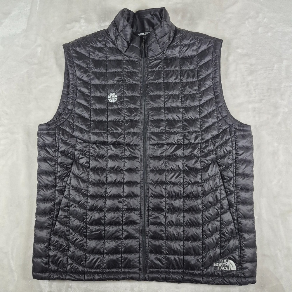 The North Face ThermoBall Trekker Vest Men's XL Black Quilted Gorpcore Outdoor‎